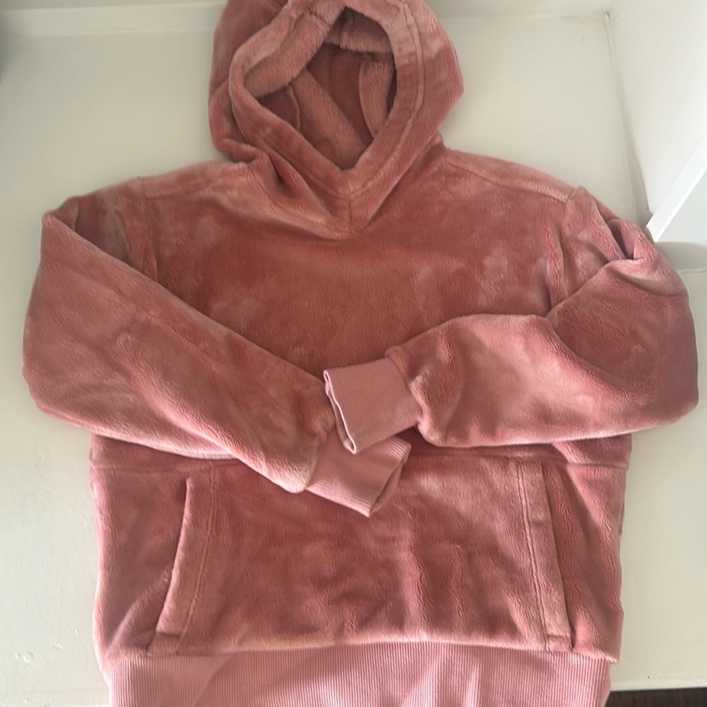 Pink kids Athleta hoodie
